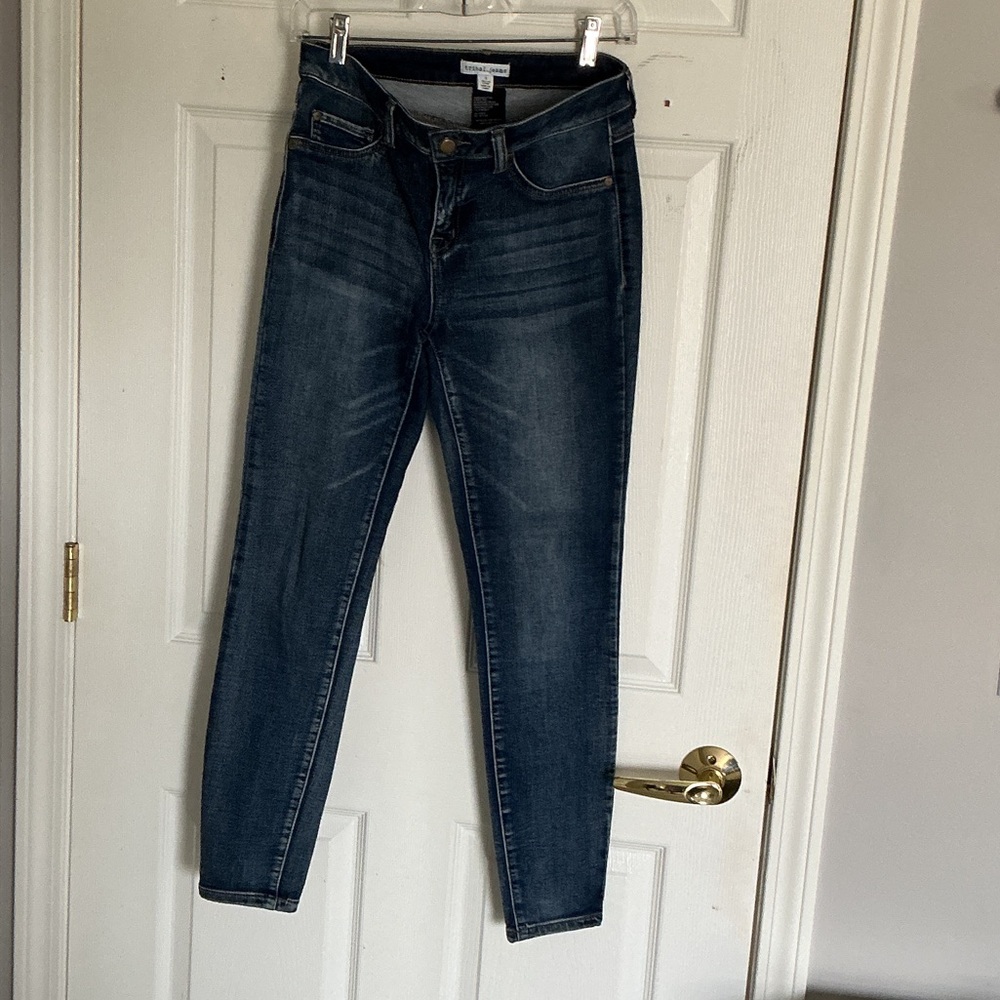 Tribal Blue Jeans